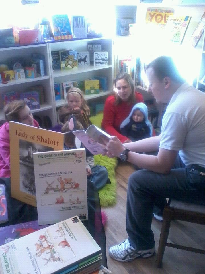 J.N. Paquet at the Chicken and Frog Bookshop, Brentwood, Essex (30 October 2012)
